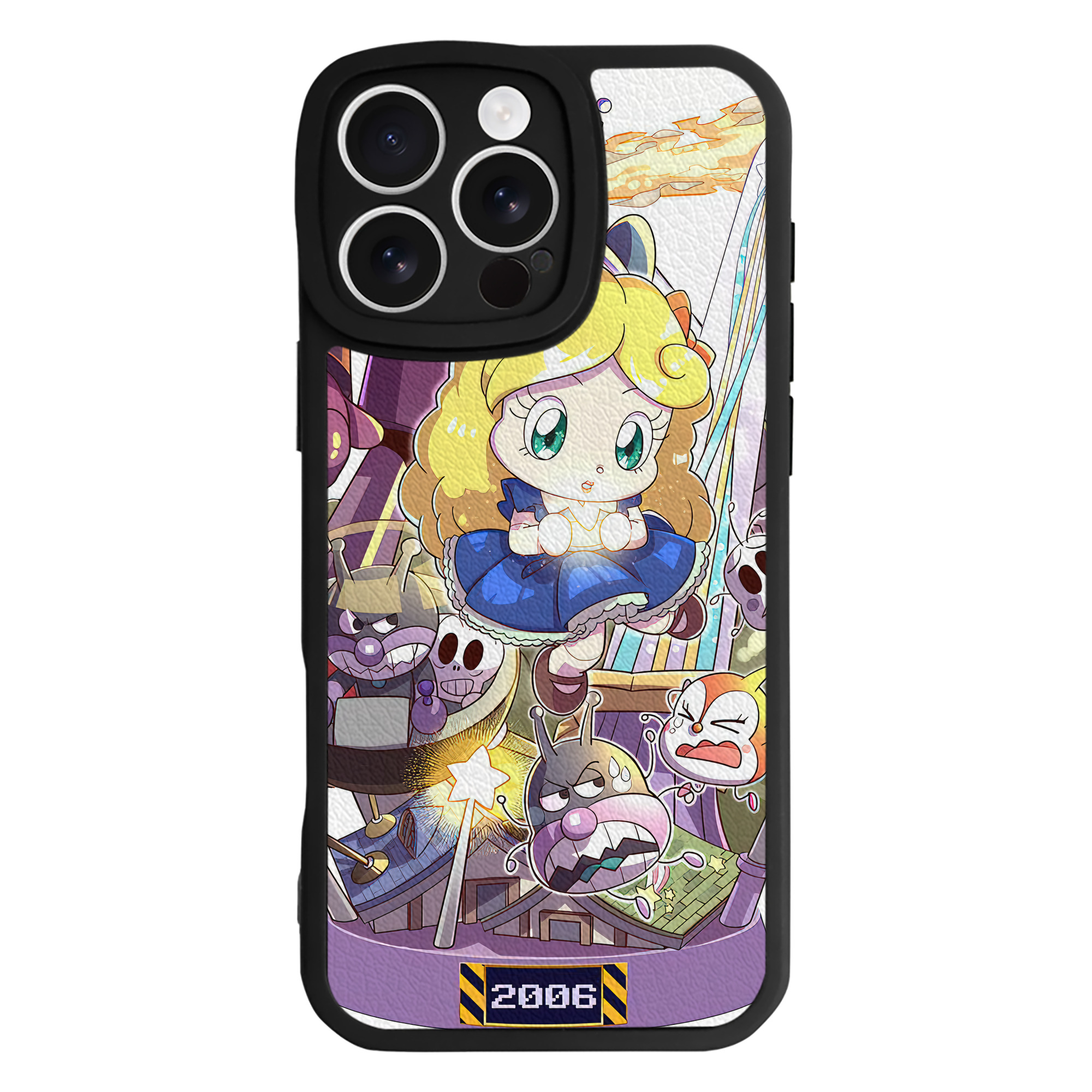 （画像用） アンパンマン Anpanman 【iPhone 16シリーズ対応】シリコンスマホケース（レザー調） 材質：シリコン